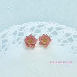 再販☆蓮の花 ピアス