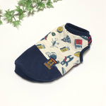 【胴回り40センチ】くまキャンプのタンクトップ犬服