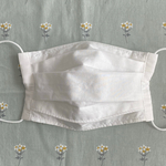 【夏用】冷感プリーツマスク／フィルターポケット付き