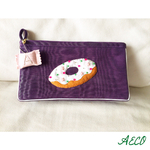 SALE☆送料無料☆I ♥︎ cakes  pouch (grape)