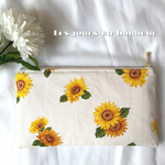 ひまわりマスクケース