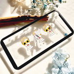 【S様専用】iPhone XRケース（¥ +400）◇３sisters TWIGGYケース ◇ブラック【受注生産】
