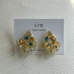 【ピアス】雫ビーズ
