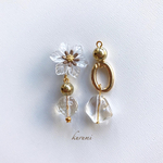 アシメ①ピアス&イヤリング