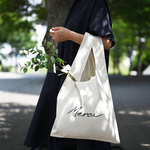コットンリネンバッグ Merci