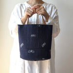  丸底バッグ *⚮* choucho navy *⚮*