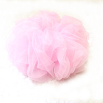 再販 シュシュ オーガンジー ピンク ローゼ チャーム付き Powdery Rose 