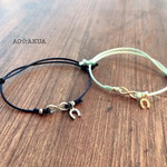 ペア☆インフィニティとラッキーチャームのブレスレット＊