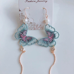 期間限定SALE ♡オーガンジーレース蝶々のピアス♡
