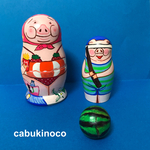 ブタちゃんの熱い夏🍉スイカ割りは楽しいブー