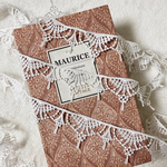 ＊再入荷＊1m 綺麗 ロココ風 ケミカルレース ブレード 白 BK200823 ハンドメイド 手芸 素材 材料 DIY