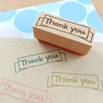 Thank you はんこ(帯リボン)