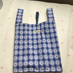 コンビニお弁当エコバック(紺星柄)