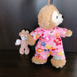 《予約者以外購入しないでください》ぬいぐるみ用マスク ぬいぐるみバッチサイズ  ポーチ用甚平
