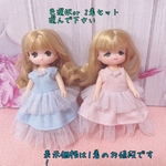 102《単品orセット》【再販8】ミキちゃんマキちゃんドレス丈ワンピ☆ハンドメイド