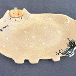 太猫皿 特大　ハロウィン2020🎃
