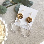 イヤリング/樹脂フック対応　大人シンプルピアス