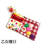 ちいさな駄菓子屋さんのコインケース◎ドロップ缶＜あか＞