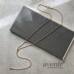 【175】〜真鍮製〜 gold ballchain necklaces
