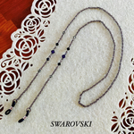【再々販】✧̣̥̇‧✦‧SWAROVSKIの大人シックなメガネチェーン✧ ̣̥̇‧✦  グラスコード  マスクストラップとの2WAYもオプションより選択頂けます