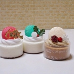 クリスマス☆ケーキ3個セット☆フェルトケーキ