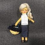 《送料無料》レースブラウスの小麦ルルベちゃん