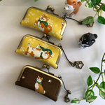 sibawanta様専用オーダー☆印鑑ケース３個☆がま口☆柴犬さん☆オプション付き