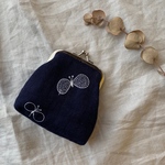 ミナペルホネン  がま口　choucho