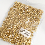 限定値下げ！1700円→1300円【卸販売】台座つきガラスストーン4mm 1パック