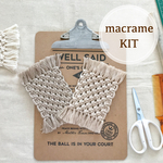macrame coaster KIT｜マクラメコースター資材セット(コースター2枚分)