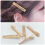 5個【６ｃｍヘアクリップ】空洞付きでアレンジ自在 ヘアクリップ土台