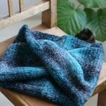 試作品　スヌード  green :2015 winter collection: