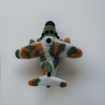 【受注制作】羊毛フェルト　航空自衛隊　Ｃ１輸送機デフォルメ