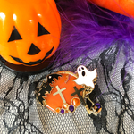 ハロウィン　ポニーフック　コウモリ　お化け