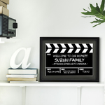 FAMILY POSTER#CLAPPERBOARD(A4) 