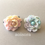 ヘアクリップ 〜マーブル〜