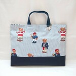 ラルフローレン ポロベア レッスンバッグ レッスンバック トートバッグ 手提げかばん 手提げバッグ 男の子 女の子 子供 キッズ ストライプ (CR9)