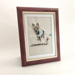 norico-k様オーダー品☆犬の手刺繍のポートレート