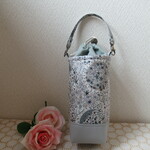 アデラジャ＆合皮❛ホワイトグレー❜でペットボトルケース♪