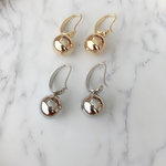 ボールフックピアス　シルバー　