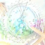 クラゲ（ミズクラゲ）＊ネックレス
