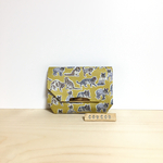 ラミネートの小さなお財布☆LIBERTY  ウィロビー・ミューズ(ダークイエロー)