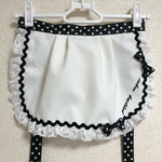 ロリィタ（ロリータ）エプロン　黒