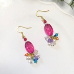 愛と光の虹色ピアス（イヤリング）