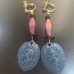 【ネジネジイヤリング】エンブレムライオンハート