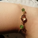 シャネルストーンのブレスレット