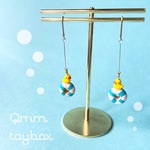 アヒルさんバカンスドーナツ【ピアス/イヤリング】