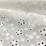 《30×100》コットン刺繍レース生地