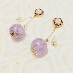 レジンアクセサリー　パール　ピアス　イヤリング　【送料無料】