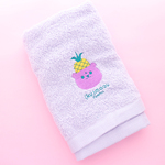 ぱいなぽー(く)まおう刺繍ふぇいすタオル